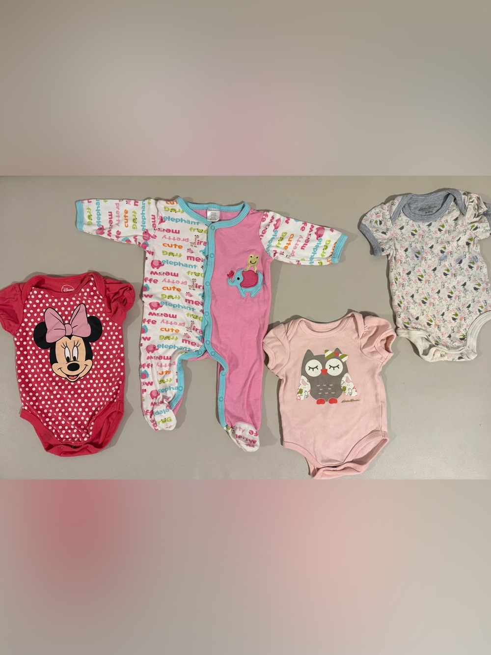 Baby Girl Clothing Lot – 4-Piece Bundle 💕